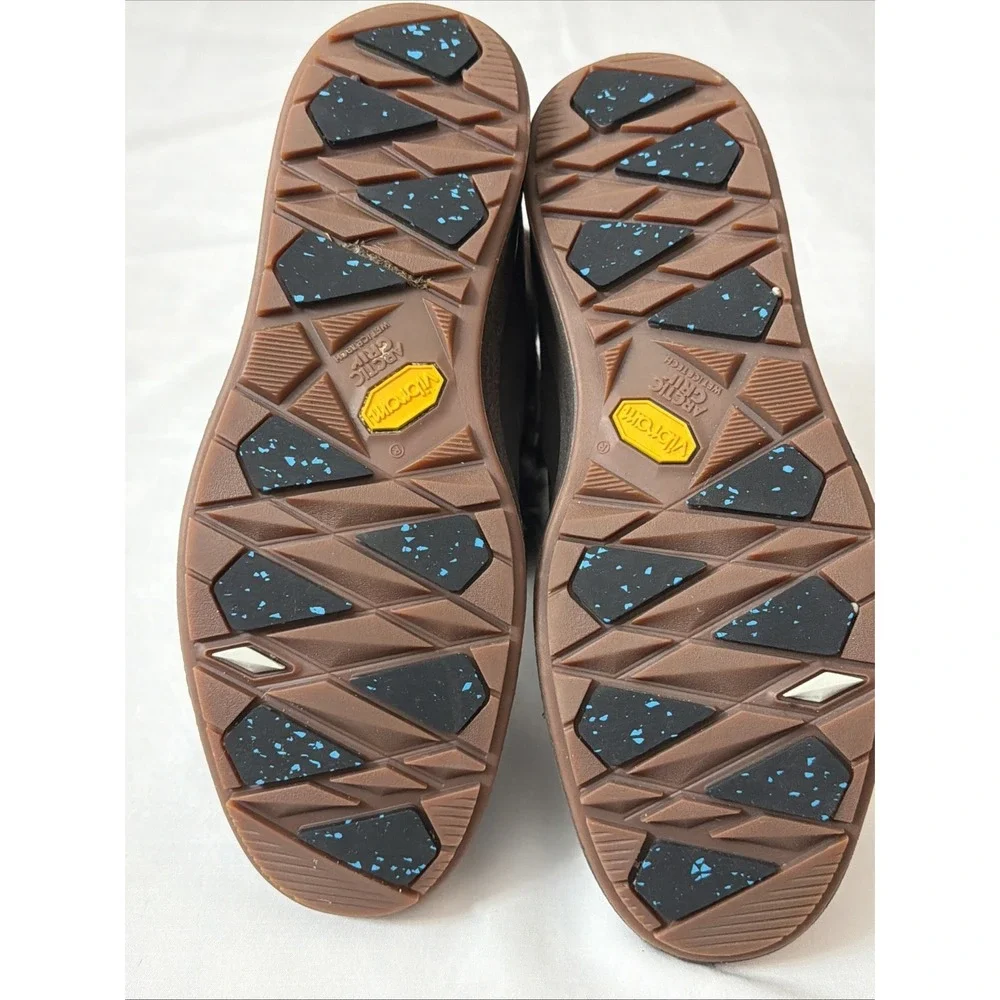 Merrell Women's Tremblant Ezra Lace Waterproof Ice‎ Boots 7 Brown J95306 Shoes
